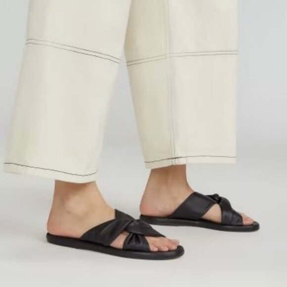 The Day Twist Sandal in Black - Picture 6 of 7